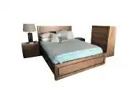 Hamlin 4 Piece Victorian Ash Timber Bedroom Tallboy Suite, King
