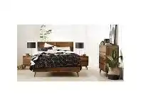 LivingStyles Elvina Mango Wood Bed, King offer