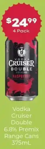 Thirsty Camel Vodka Cruiser Double offer
