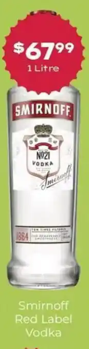 Smirnoff Red Label Vodka