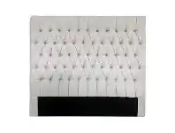 LivingStyles Tarlo Fabric Bed Headboard, Queen offer