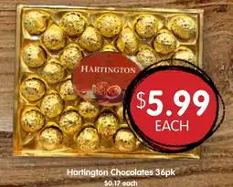 Spudshed Hartington Chocolates offer