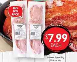 Spudshed Pioneer Bacon offer