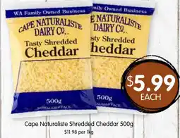 Spudshed Cape Naturaliste Shredded Cheddar offer