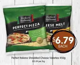 Spudshed Perfect Italiano Shredded Cheese Varieties offer