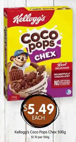 Spudshed Kellogg's Coco Pops Chex offer