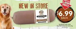 Spudshed Spudshed Super Saver Dog Roll Chicken & Carrot offer