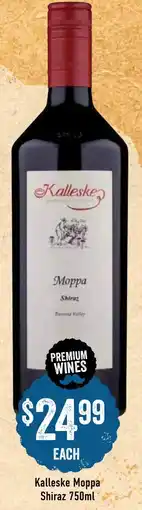 Spudshed Kalleske Moppa Shiraz offer