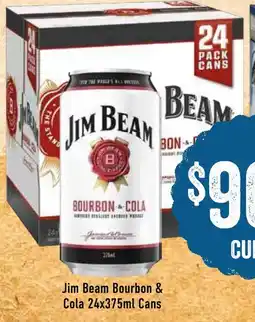 Spudshed Jim Beam Bourbon & Cola offer