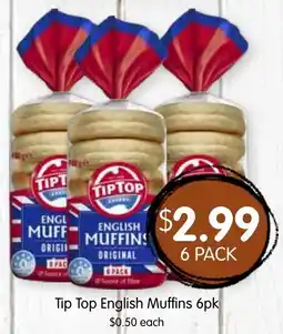 Spudshed Tip Top English Muffins offer