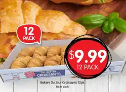 Spudshed Bakery Du Jour Croissants offer