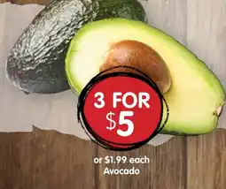 Spudshed Avocado offer