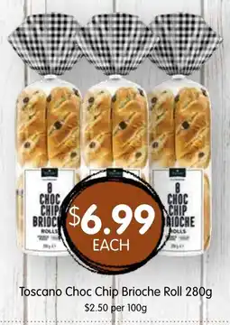 Spudshed Toscano Choc Chip Brioche Roll offer