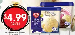 Spudshed Blue Ribbon Ice Cream Varieties offer
