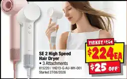 JB Hi-Fi SE 2 High Speed Hair Dryer offer