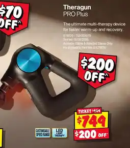 JB Hi-Fi Theragun PRO Plus offer