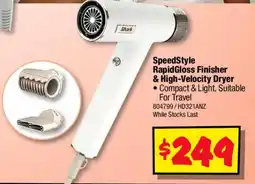 JB Hi-Fi Shark SpeedStyle RapidGloss Finisher & High-Velocity Dryer offer