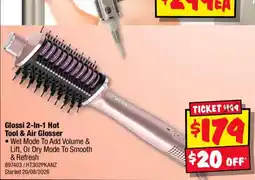 JB Hi-Fi Glossi 2-In-1 Hot Tool & Air Glosser offer