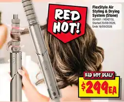 JB Hi-Fi FlexStyle Air Styling & Drying System (Stone) offer
