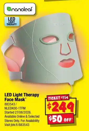 Nanoleaf LED Light Therapy Face Mask