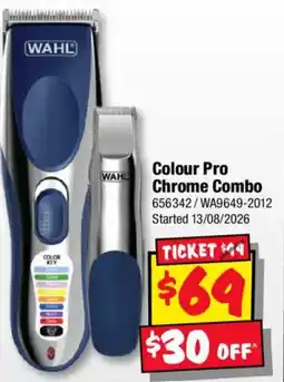 JB Hi-Fi Wahl Colour Pro Chrome Combo offer