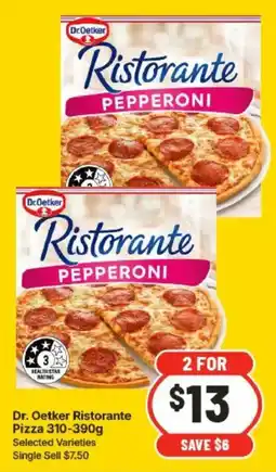 IGA Dr. Oetker Ristorante Pepperoni Pizza offer