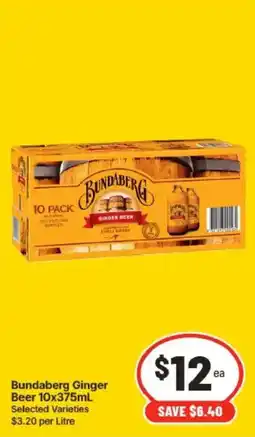 IGA Bundaberg Ginger Beer offer