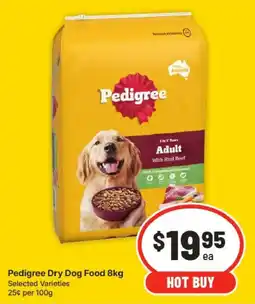 IGA Pedigree Dry Dog Food offer
