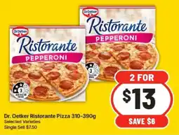 IGA Dr. Oetker Ristorante Pizza offer