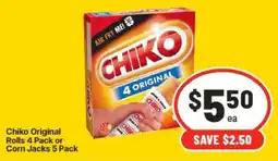 IGA Chiko Original Rolls offer
