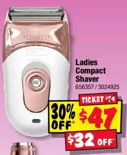 JB Hi-Fi Ladies Compact Shaver offer