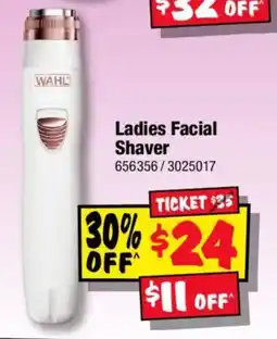 JB Hi-Fi Wahl Ladies Facial Shaver offer