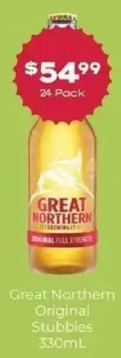 Thirsty Camel Great Northern Original Stubbies offer