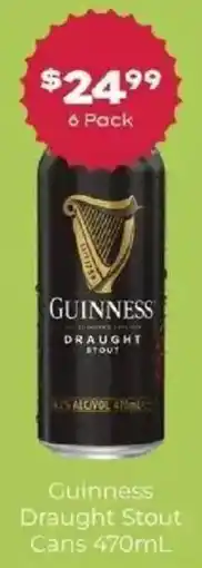 Thirsty Camel Guinness Draught Stout Cans offer