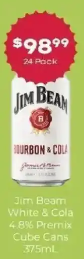 Thirsty Camel Jim Beam White & Cola offer