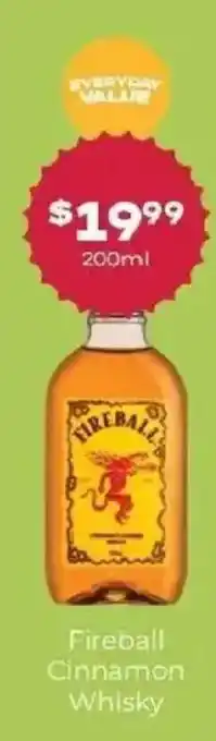 Fireball Cinnamon Whisky