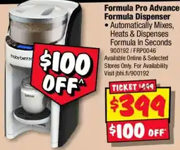 JB Hi-Fi Formula Pro Advance Formula Dispenser offer