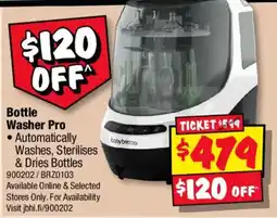 JB Hi-Fi Bottle Washer Pro babybrezza offer