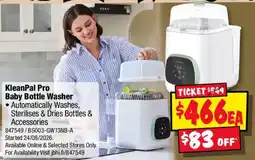 JB Hi-Fi KleanPal Pro Baby Bottle Washer offer
