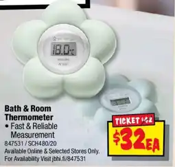 JB Hi-Fi Philips Bath & Room Thermometer offer