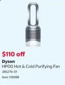 Costco Dyson HP00 Hot & Cold Purifying Fan offer