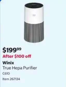 Costco Winix True Hepa Purifier C610 offer