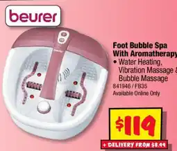 JB Hi-Fi beurer Foot Bubble Spa With Aromatherapy offer