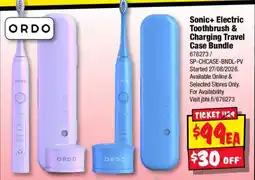 JB Hi-Fi Sonic+ Electric Toothbrush & Charging Travel Case Bundle offer