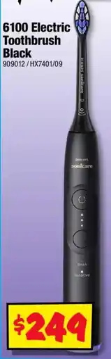 JB Hi-Fi Philips 6100 Electric Toothbrush Black offer