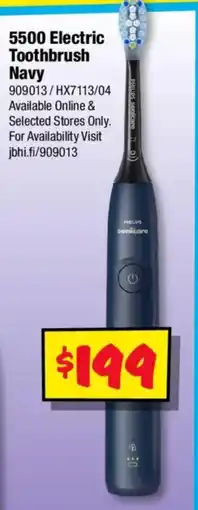 JB Hi-Fi Philips Sonicare 5500 Electric Toothbrush Navy offer