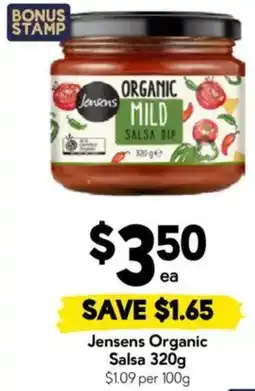 Drakes Jensens Organic Salsa offer