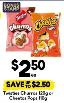Drakes Twisties Churros offer