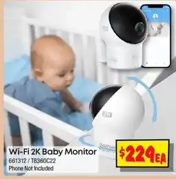 JB Hi-Fi Wi-Fi 2K Baby Monitor offer