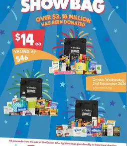 Drakes Drakes Charity Showbag offer